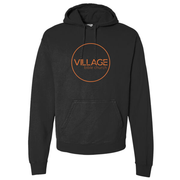 Village Bible - Garment-Dyed Unisex Hooded Sweatshirt Thumbnail