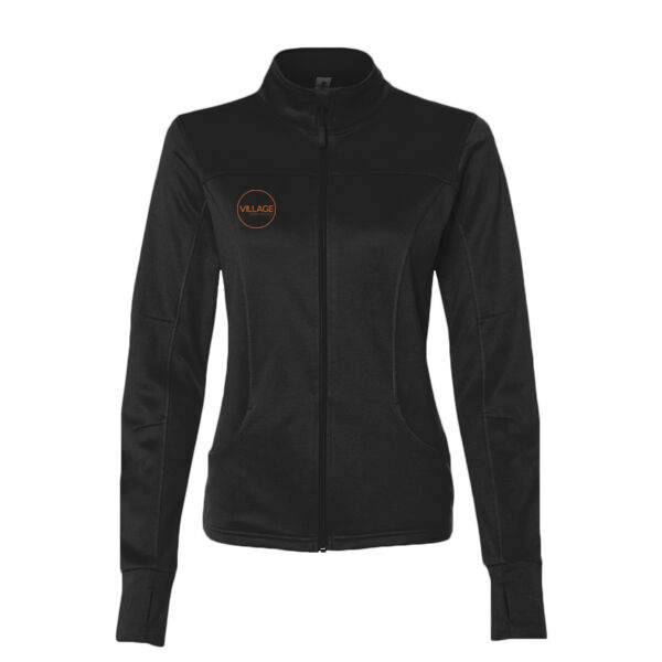 Village Bible - Women's Poly-Tech Full-Zip Track Jacket Thumbnail
